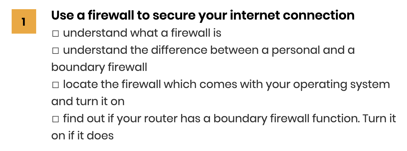Firewall to secure your business