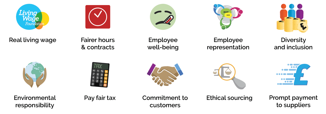 Good business charter 10 commitments