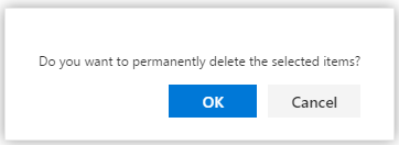 Outlook delete prompt