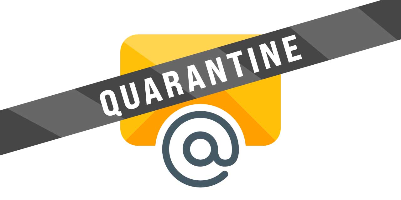 Navigating and releasing quarantine emails